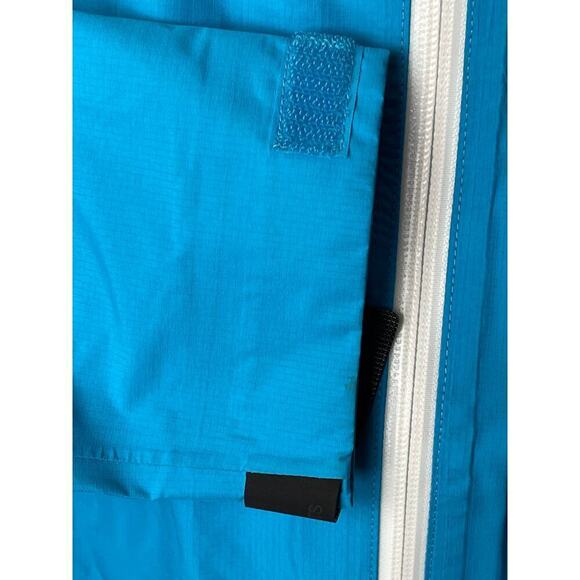 EMS Ascent Series Gore-Tex Blue Rain Ski Shell Hooded Jacket Lightweight Size XS - Picture 7 of 9